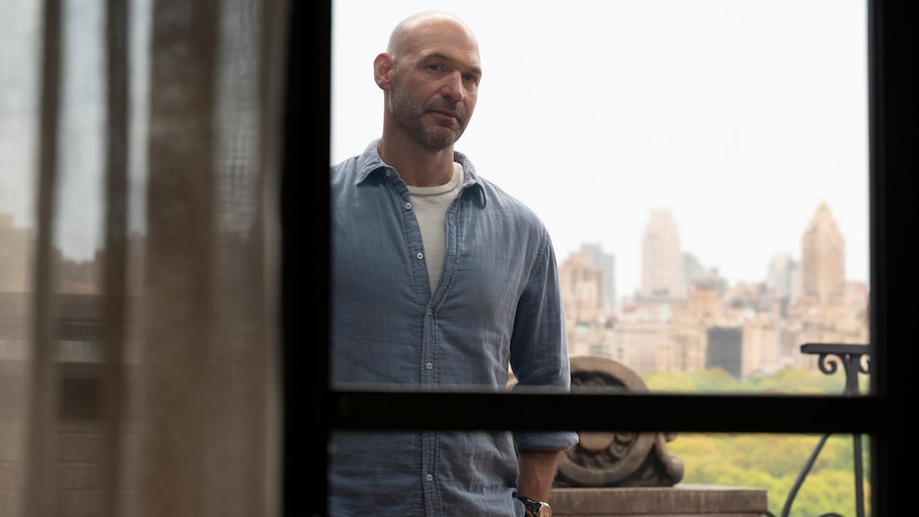Corey Stoll as Adam Macintosh in "The Better Sister" (Credit: Prime Video)