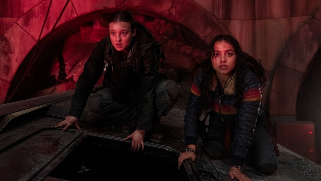 Bella Ramsey and Isabela Merced in "The Last of Us" Season 2, Episode 4 (Liane Hentscher/HBO)