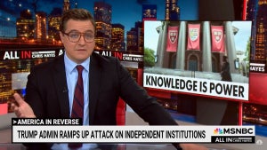 Chris Hayes on the 'silver lining' in Trump's attacks on American institutions