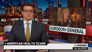 Chris Hayes Says Health News in the Trump Era ‘Feels Like a Dark Joke’ After New Surgeon General Pick | Video