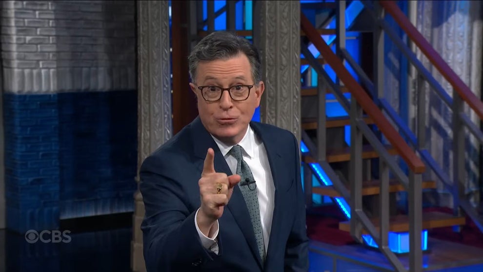 Colbert Roasts Employer Paramount for possible Trump settlement