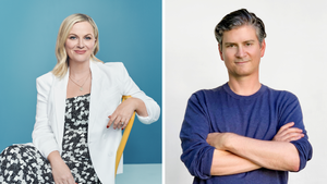 Amy Poehler and Mike Schur will reunite for new Peacock series "Dig" (Credit: Peacock)