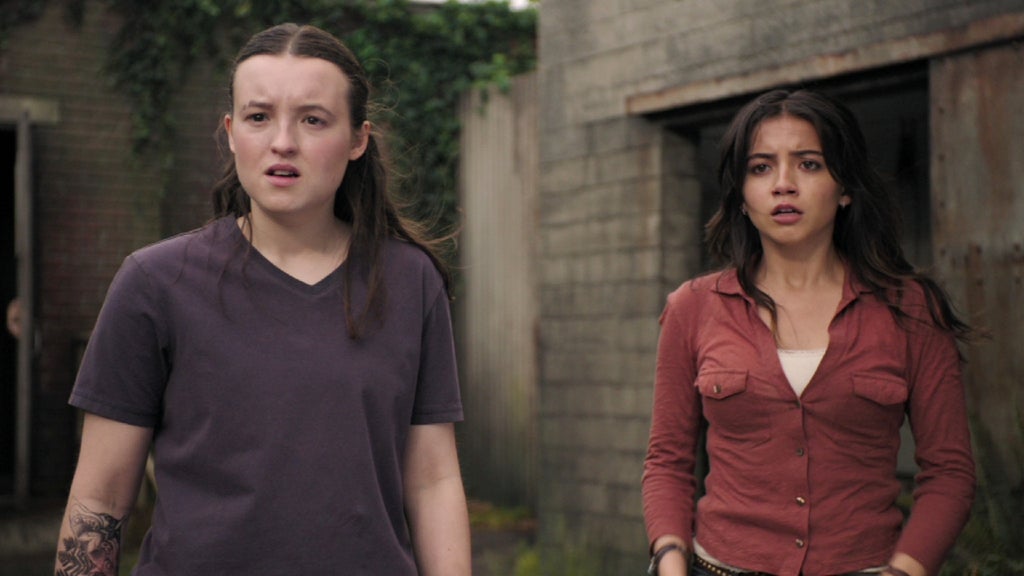 Bella Ramsey and Isabela Merced in "The Last of Us" Season 2, Episode 4 (HBO)