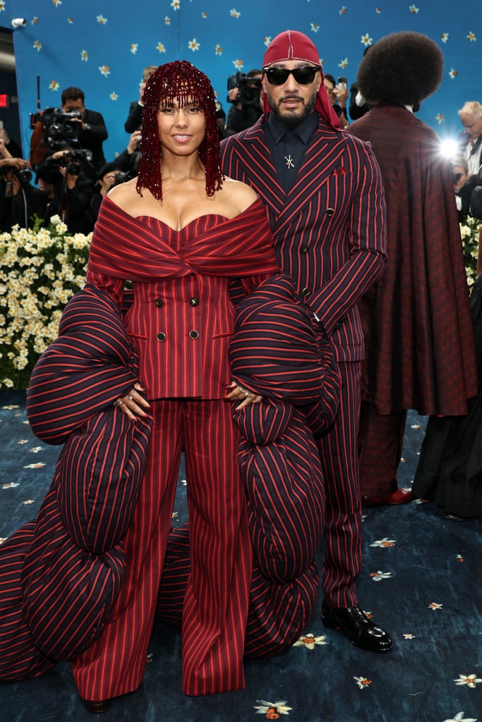 Alicia Keys, Swizz Beatz, Met Gala