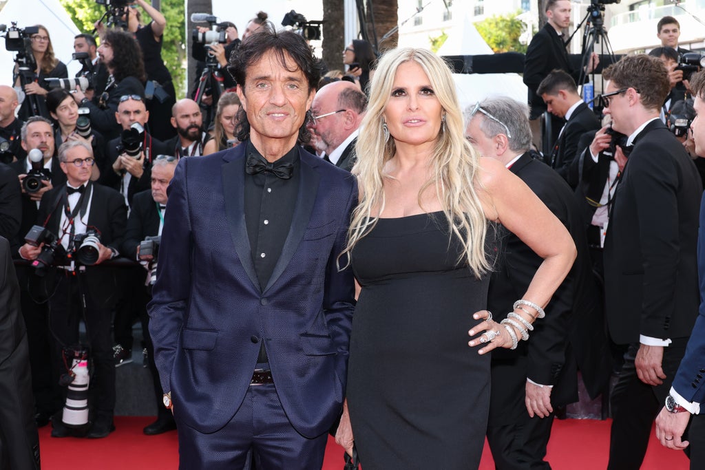 Giulio Base, Tiziana Rocca, Cannes 2025