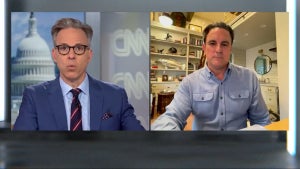 Jake Tapper speaking to Mark Vahradian