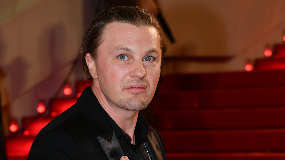 Michael Pitt attends the "The Shrouds" Red Carpet at the 77th annual Cannes Film Festival at Palais des Festivals on May 20, 2024 in Cannes, France. (Credit: Dominique Charriau/WireImage)