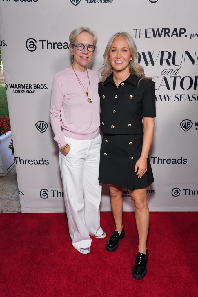Jess Brownell and Betsy Beers, showrunners, “Bridgerton,” TheWrap's Showrunners and Creators of Emmy Season Breakfast 