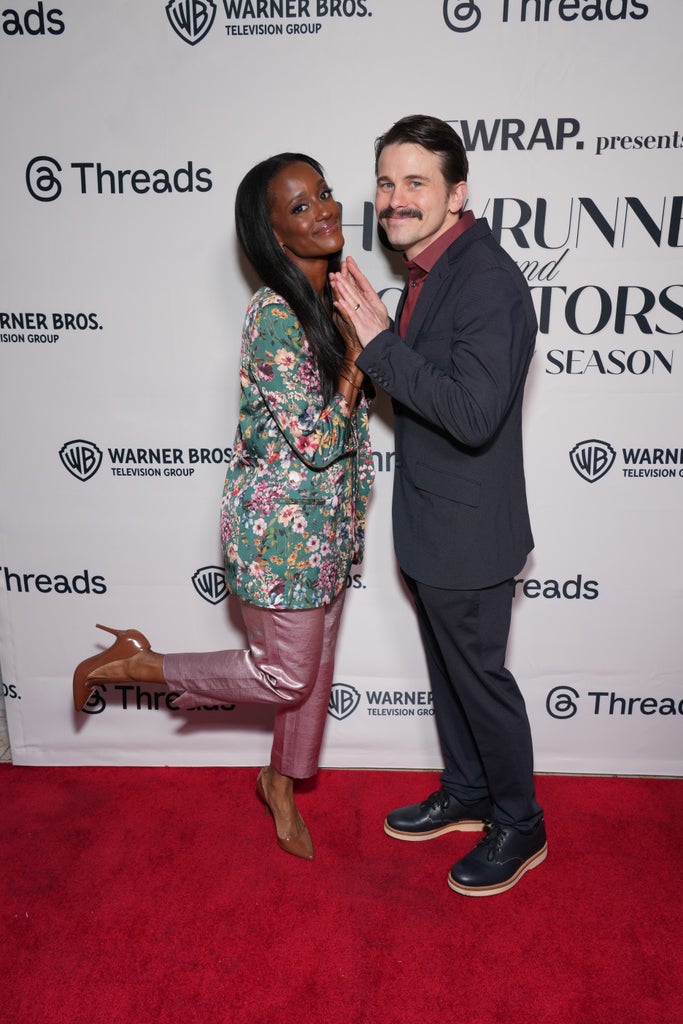 Skye P. Marshall and Jason Ritter, TheWrap's Showrunners and Creators of Emmy Season Breakfast 