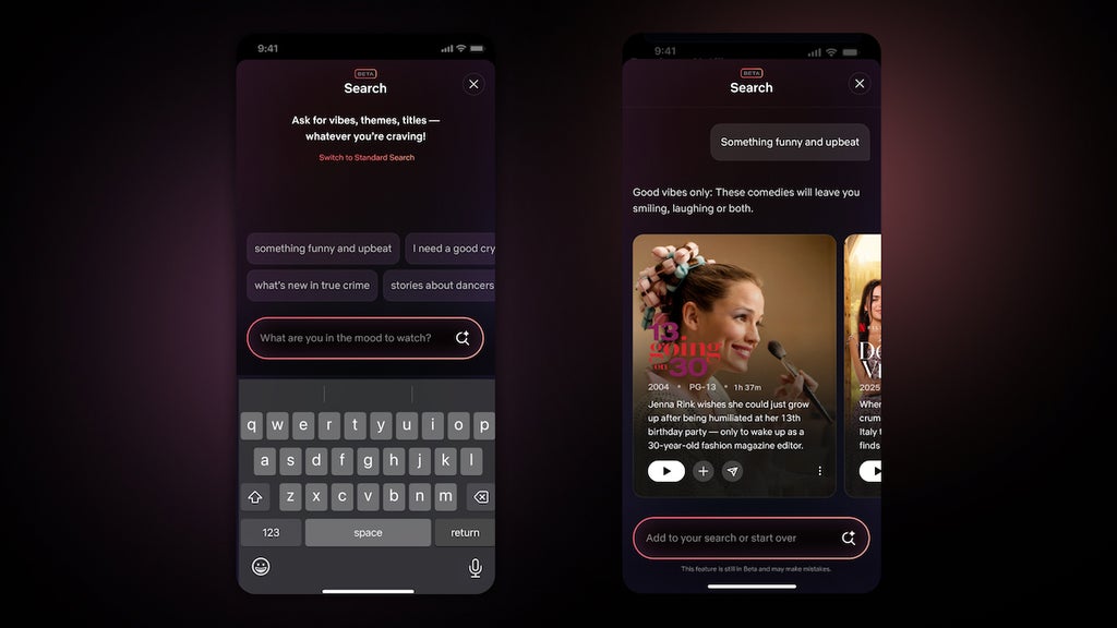 Netflix AI Search