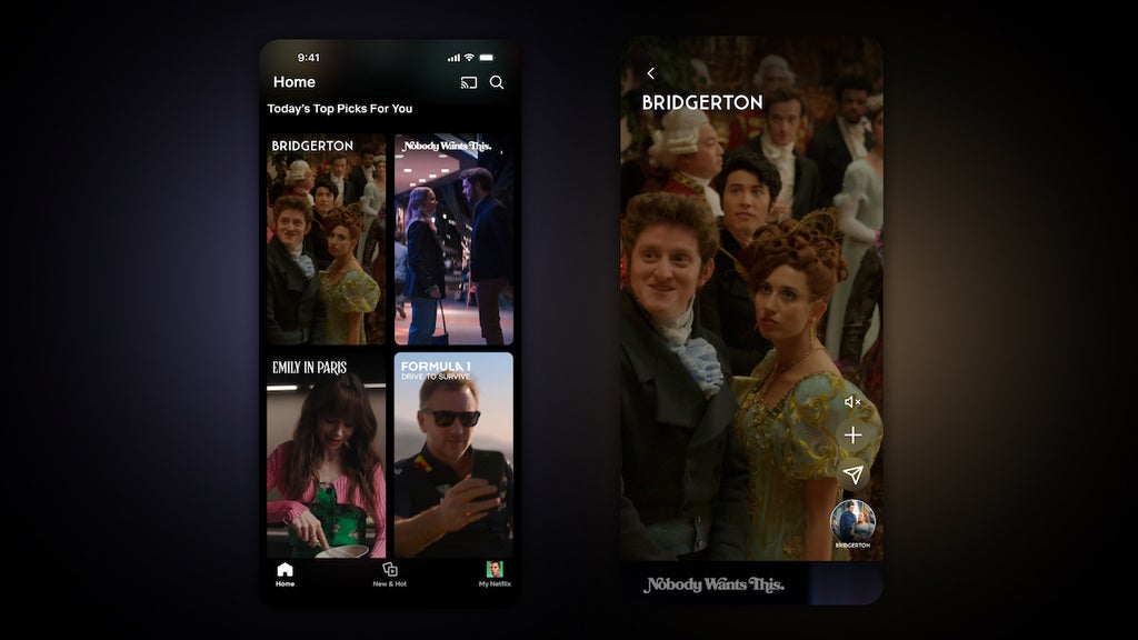 Netflix Vertical Video Feed