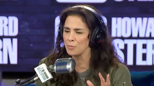 Sarah Silverman on "The Howard Stern Show" (Credit: SiriusXM)