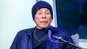 Smokey Robinson interviews at SiriusXM Studios in April 2025. (Credit: Roy Rochlin/Getty Images)
