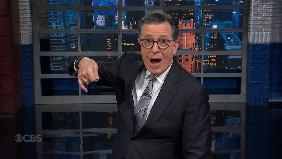 Stephen Colbert monologue memorial day weekend FAA Trump