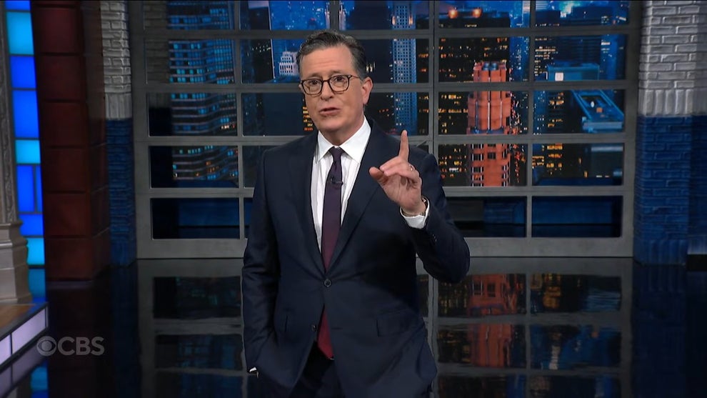 Stephen Colbert on Trump ditching Mike Waltz