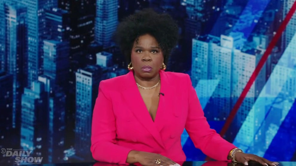 Leslie Jones on the May 14, 2025 edition of "The Daily Show" (Comedy Central)