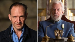 (Credit: Jeff Spicer/Getty Images and Lionsgate Films) President Snow