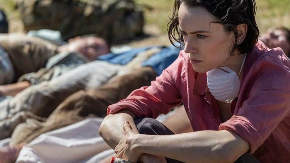 Daisy Ridley star in "We Bury the Dead" (Credit: Vertical)