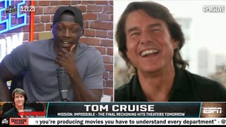 Darius Butler Confronts Tom Cruise Over Viral Popcorn Video: ‘Are You Actually Eating Popcorn?’ | Video