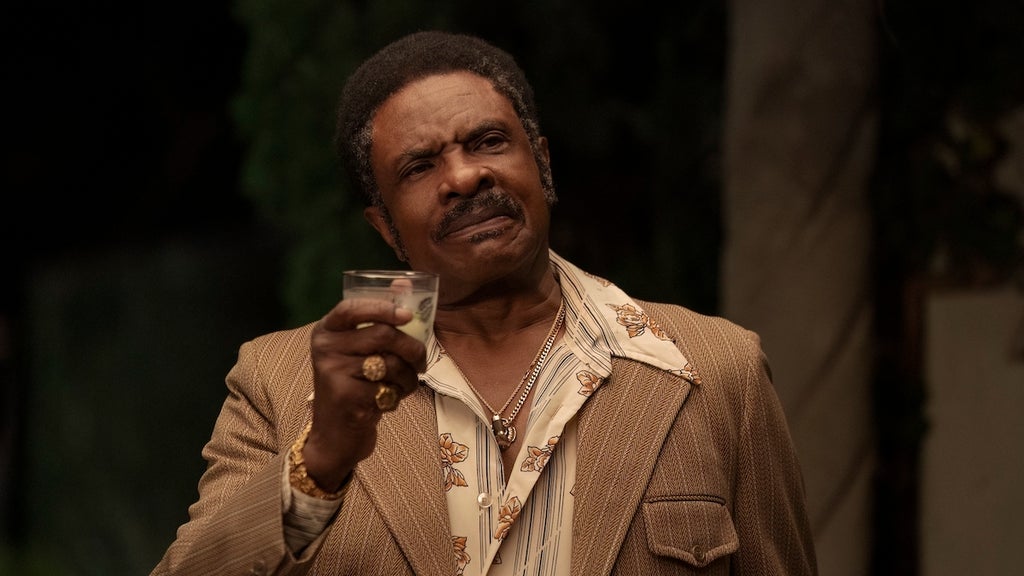 Keith David as Saxton on "Duster"