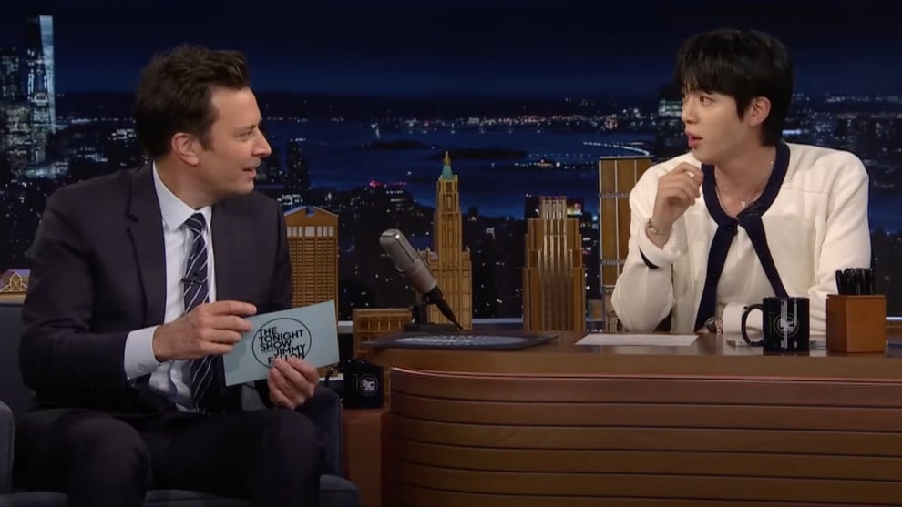 Jimmy Fallon and Jin