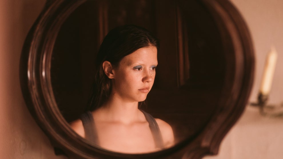 Mia Goth in "X" (A24)