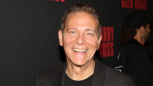 Michael Feinstein poses at the opening night of David Mamet's "Glengarry Glen Ross" at The Palace Theatre on March 31, 2025 in New York City