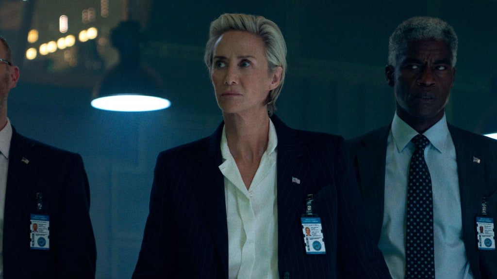 Janet McTeer plays Walters and Charles Parnell plays Richards in Mission: Impossible - The Final Reckoning from Paramount Pictures and Skydance. | © 2025 Paramount Pictures.