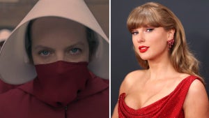 "The Handmaid's Tale," Taylor Swift (Netflix, Getty Images)