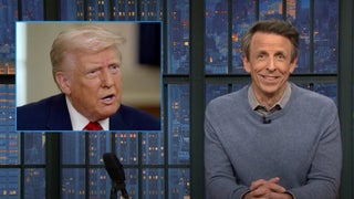 Seth Meyers Says Trump ‘Changed My Mind’ About His First 100 Days With ABC Interview | Video