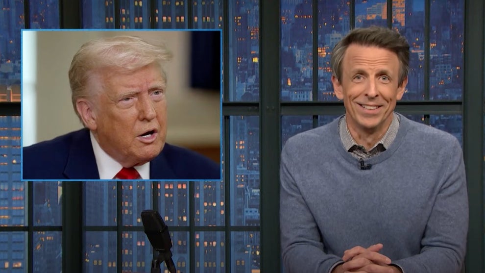 Seth Meyers during "A Closer Look" (NBC)