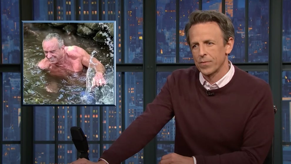Seth Meyers talks RFK Jr. during "A Closer Look" (NBC)