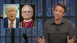Seth Meyers Expects Trump to Try and Take Credit for First American Pope: ‘Tariffs Are Working!’ | Video