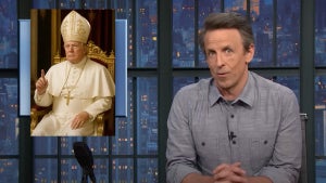 Seth Meyers during "A Closer Look" (NBC)