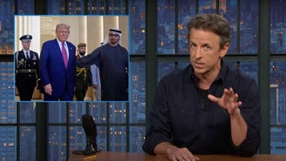 Seth Meyers Says Republicans Are Feeling ‘A Little Queasy’ About Trump’s Middle East ‘Corruption Tour’ | Video