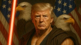 White House Shares Beefed-Up Trump Meme for Star Wars Day – Doesn’t Realize He’s Styled as a Sith Lord