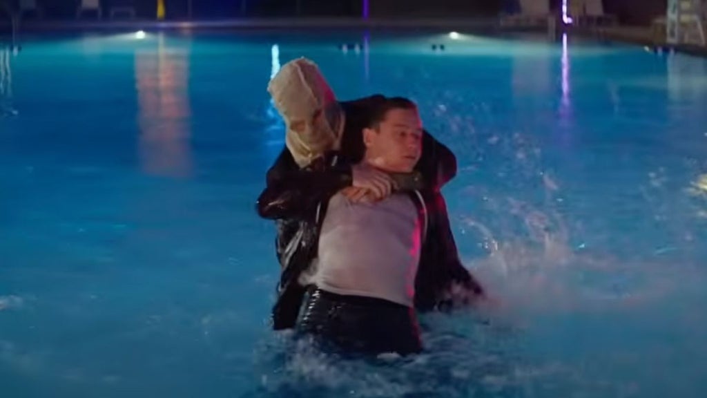 Lewis Pullman in "The Strangers: Prey at Night"