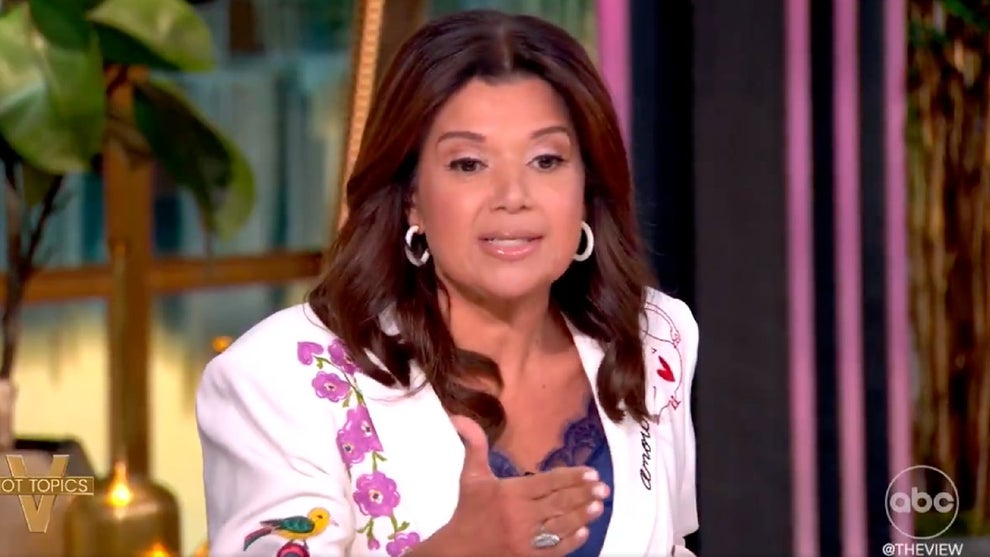 Ana Navarro on "The View" (Credit: ABC)