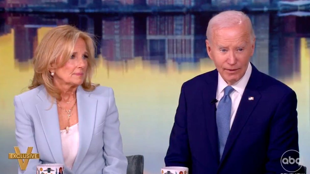 Jill and Joe Biden on "The View" (ABC)
