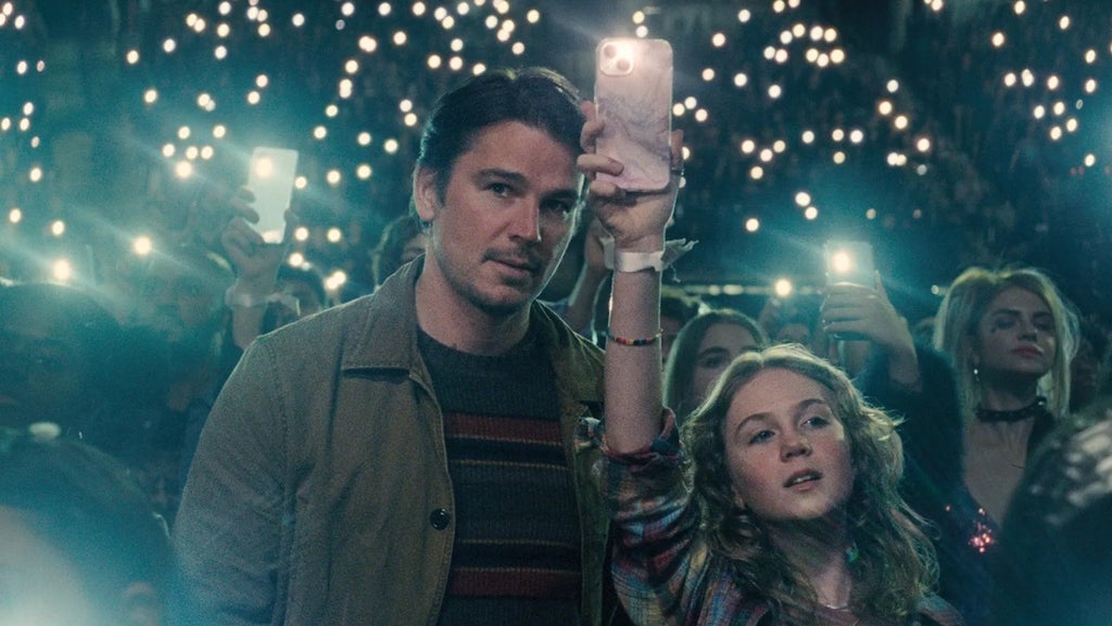 Josh Holloway and
Ariel Donoghue in "Trap"
