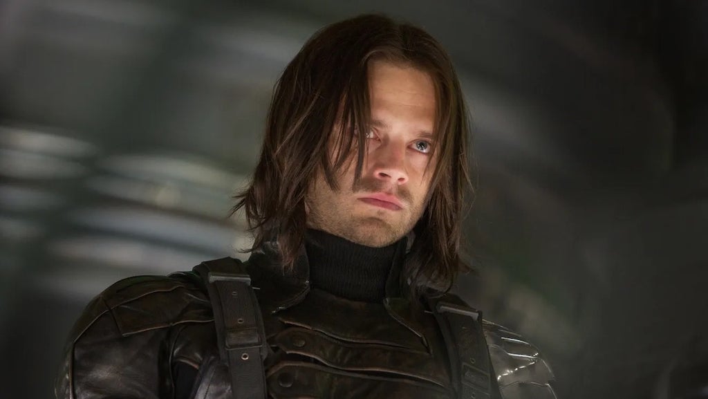 Sebastian Stan as Bucky Barnes in "Captain America: The Winter Soldier"