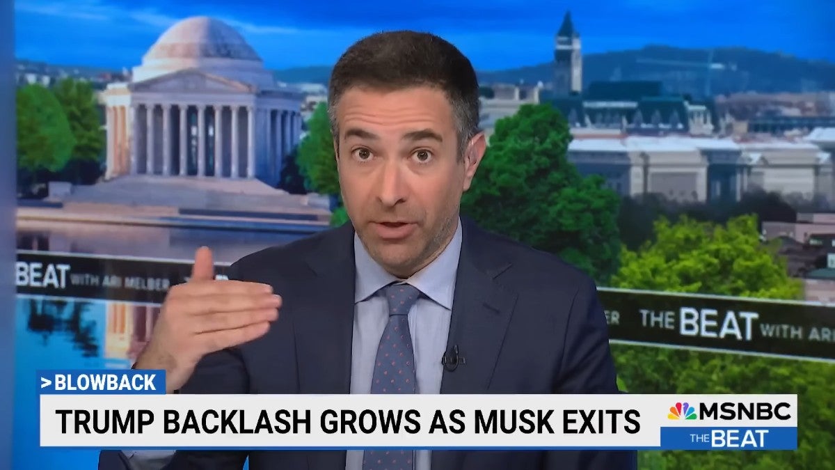 Ari Melber Argues Elon Musk Exit Shows Some Pressure Against Trump ‘Is Actually Working’ | Video