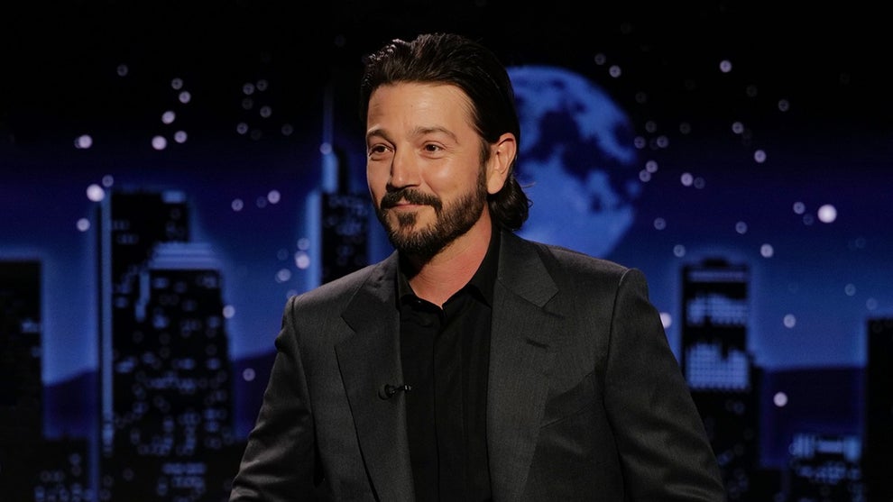 DIego Luna celebrates comedy as a way to defend freedom during Jimmy Kimmel Live monologue