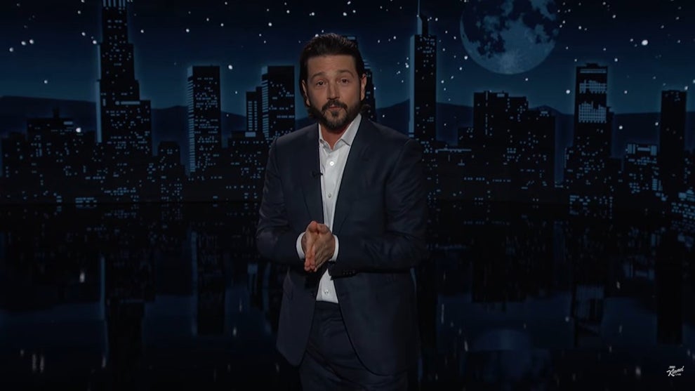 Diego Luna discusses the fourth of july on Kimmel