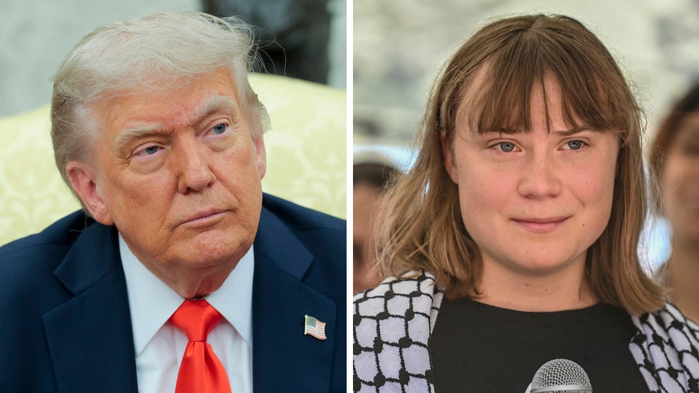 Donald Trump Greta Thunberg