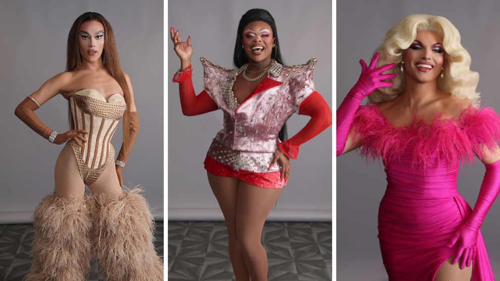 Jewels Sparkles, Onya Nurve and Sam Star (Credit: Todd Williamson/ MTV)