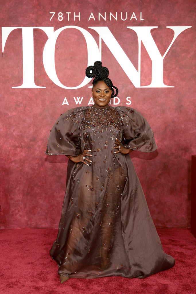 Danielle Brooks attends The 78th Annual Tony Awards at Radio City Music Hall. (Credit: Dimitrios Kambouris/Getty Images)