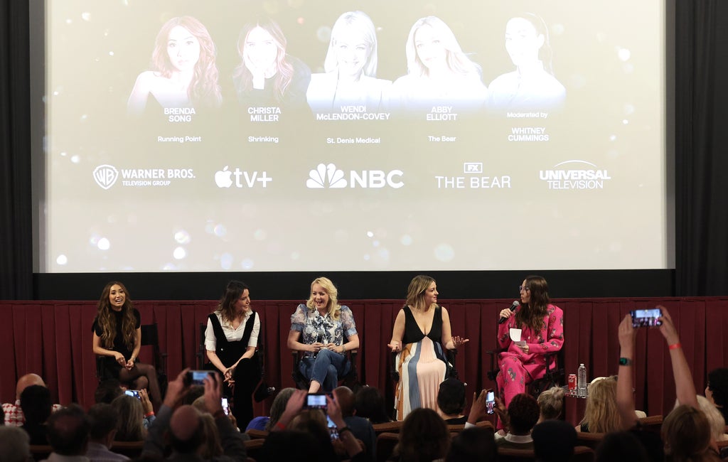 Brenda Song, Christa Miller, Wendi McLendon-Covey, Abby Elliott and Whitney Cummings