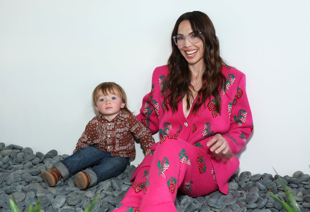 Whitney Cummings with son Henry
