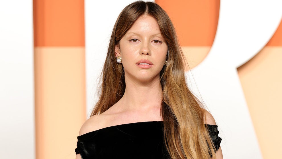 Mia Goth attends the 2025 Vanity Fair Oscar Party. (Credit: Neilson Barnard/Getty Images)